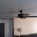 Custom installation completed in lower level of two story house